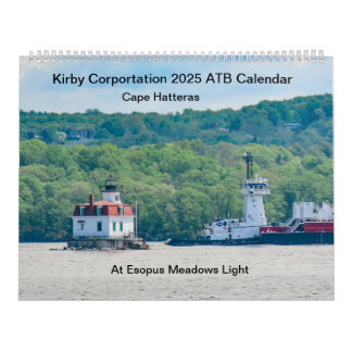 2025年カレンダーKirby ATB Tugs on the Hudson River カレンダー