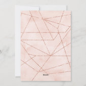 2025年カレンモダンダピンクグリッター12フォトコラージュ シーズンカード (裏面)