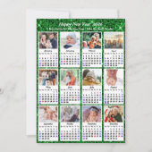 2025年カレンモダンダファミリー12フォトグリーングリッター シーズンカード (正面)