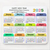 2025年カレンモダンダー米国ホリデーカスタムビジネス マウスパッド (正面)