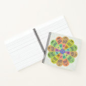 2025年カレンユニークダー房保レトロ花名付き ノートブック (内部)