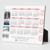 2025年カレン企業のダー写真新年 フォトプラーク (側面)