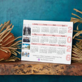 2025年カレン企業のダー写真新年 フォトプラーク (側面)