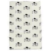 2025年クラシック卒業のシルバー級 ミディアムペーパーバッグ (正面)