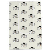 2025年クラシック卒業のシルバー級 ミディアムペーパーバッグ (裏面)