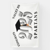 2025年クラシック卒業のシルバー級 横断幕 (縦)