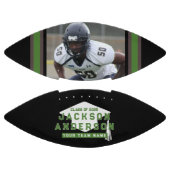 2025年クラスのカスタマイズ可能なフォトキープサムブラック アメリカンフットボール (パネル)