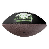 2025年クラスのカスタマイズ可能なフォトキープサムブラック アメリカンフットボール (回転270)