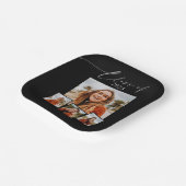 2025年クラスのミニマリスト写真グラードパーティー ペーパープレート (傾斜あり)