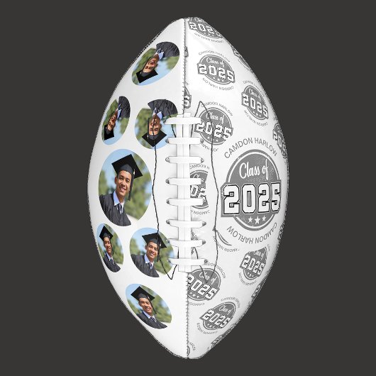 2025年クラスのヴィンテージ大学院写真 アメリカンフットボール