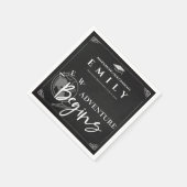 2025年クラスの冒険が卒業パーティーを始める スタンダードカクテルナプキン (角)