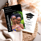 2025年クラスの卒業発表 招待状