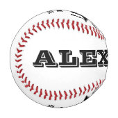 2025年クラスカスタム高校の卒業祝い 野球ボール (正面左)