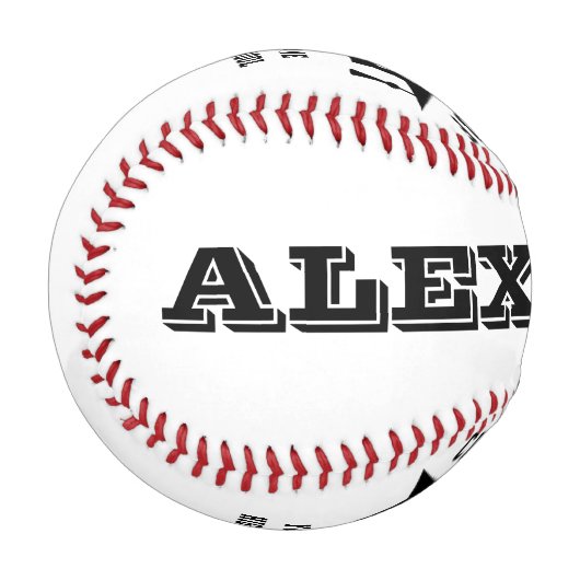 2025年クラスカスタム高校の卒業祝い 野球ボール (正面左)