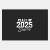 2025年クラス上級新学期2025ヴィンテージ ラッピングペーパーシート (正面)