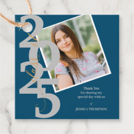 2025年クラス写真ありがとうメッセージ卒業 フェイバータグ