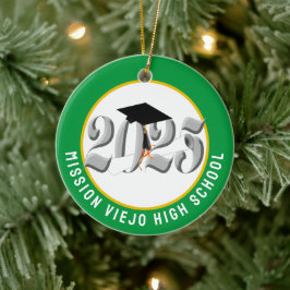 2025年クラス写真カスタム卒業 セラミックオーナメント