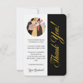 2025年クラス写真卒業サンキューカード (裏面)