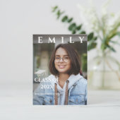 2025年クラス写真卒業パーティー招待状 (スタンド正面)