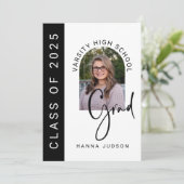 2025年クラス写真撮影アーチ卒業パーティー 案内状 (スタンド正面)