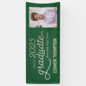 2025年クラス卒業バナー（写真あり） 横断幕 (縦)