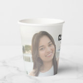 2025年クラス卒業パーティーの写真 紙コップ (正面)