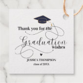 2025年クラス卒業希望に感謝 フェイバータグ (裏面)