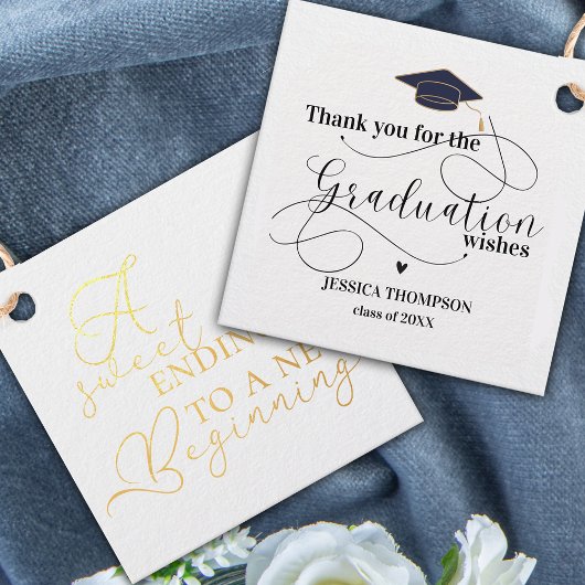 2025年クラス卒業希望に感謝 フェイバータグ