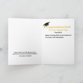 2025年クラス卒業(箴言3:5) カード (内部)