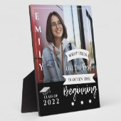 2025年クラス引用文写真卒業発表 フォトプラーク (側面)