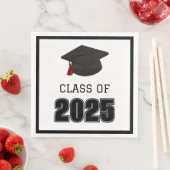 2025年クラス赤と黒のタッセル (インサイチュ)