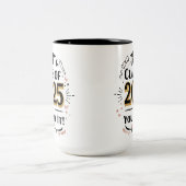 2025年クラス金ゴールド卒業マグカップ – ツートーンマグカップ (中央)