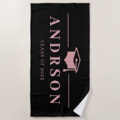 2025年クラス2026年クラス卒業 ビーチタオル (正面)