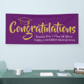 2025年クラス2026年クラス卒業 横断幕 (トレードショー)