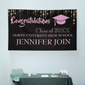 2025年クラス2026年クラス卒業 横断幕 (トレードショー)