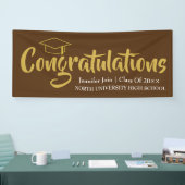 2025年クラス2026年クラス卒業 横断幕 (トレードショー)