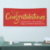 2025年クラス2026年クラス卒業 横断幕 (トレードショー)