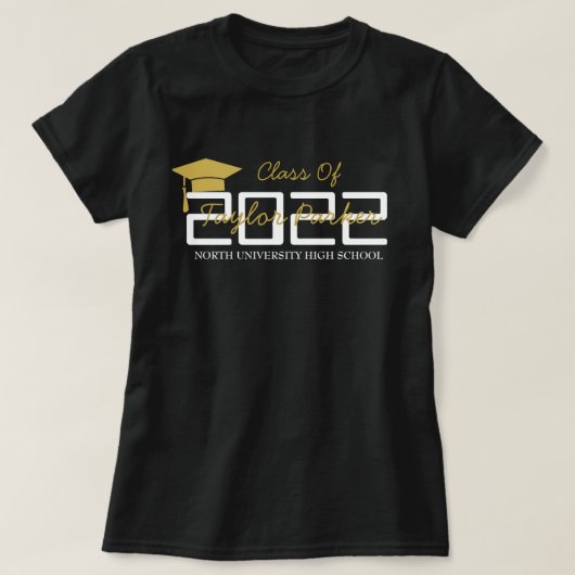 2025年クラス2026年クラス卒業 Tシャツ (デザイン正面)