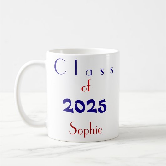 2025年クラス コーヒーマグカップ (左)