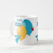 2025年クラス コーヒーマグカップ (正面左)