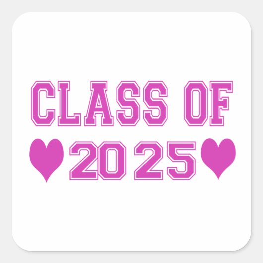 2025年クラス スクエアシール (正面)