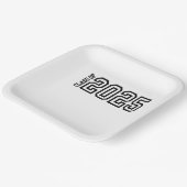 2025年クラス ペーパープレート (傾斜あり)