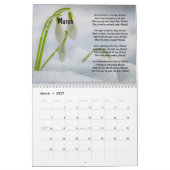 2025年クリスチャンヴィンテージ賛美歌の歌詞 カレンダー (3月 2027)