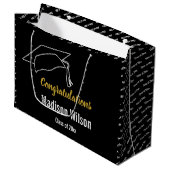 2025年グラッド氏テンプレートおめでとう ラージペーパーバッグ (正面アングル)