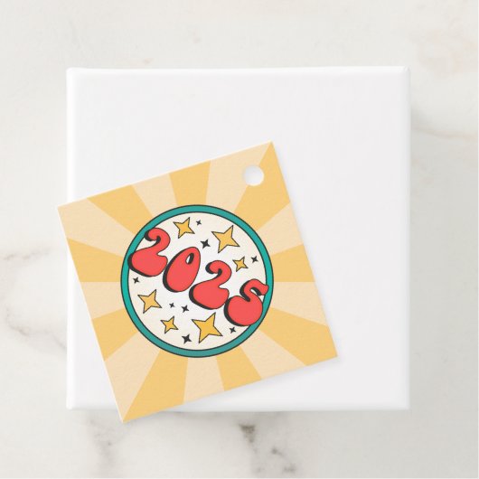 2025年グルービーレトロ太文字と星 フェイバータグ (インサイチュ)