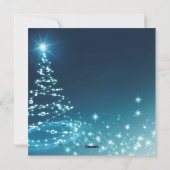 2025年ゴールデンフォレストの新年のグリーティングカード シーズンカード (裏面)