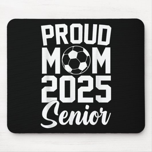 2025年サッカーのママ高校の卒業式 マウスパッド (正面)