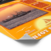 2025年サンセットとビーチの雰囲気 ポスター (角)