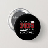 2025年シニア年のクラス2025年シニアロードおもしろいシニア 缶バッジ (正面&裏面)