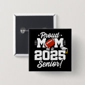 2025年シニア年サッカーのクラスMom Senior 2025 缶バッジ (正面&裏面)